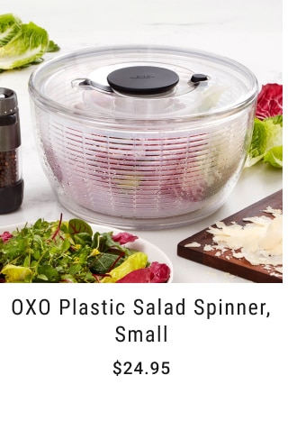 OXO Plastic Salad Spinner, Small - $24.95