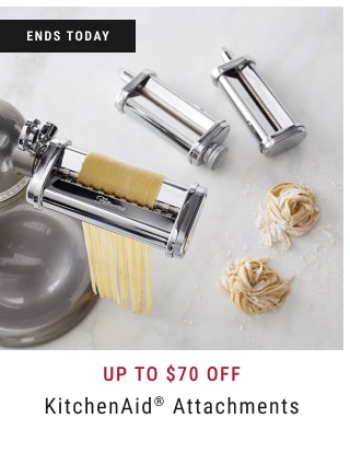 Up to $70 Off KitchenAid® Attachments