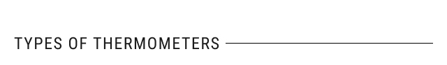 Types Of Thermometers