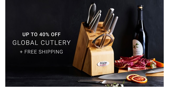 Up To 40% Off Global Cutlery + Free Shipping