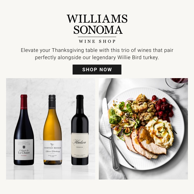 Williams Sonoma Wine Shop - Shop Now