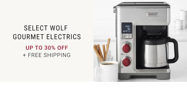 Select Wolf Gourmet Electrics - Up To 30% Off + Free Shipping