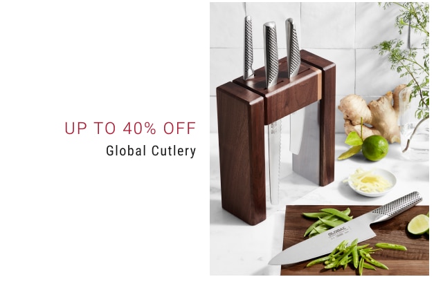 Up to 40% Off Global Cutlery