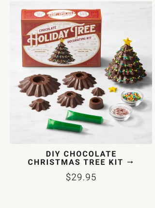 DIY Chocolate Christmas Tree Kit $29.95