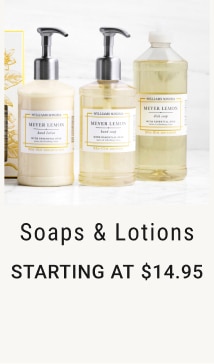 Soaps & Lotions - Starting at $14.95