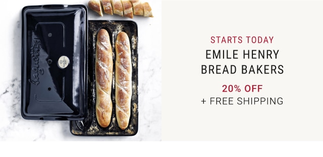 Emile Henry Bread Bakers - 20% Off + Free Shipping