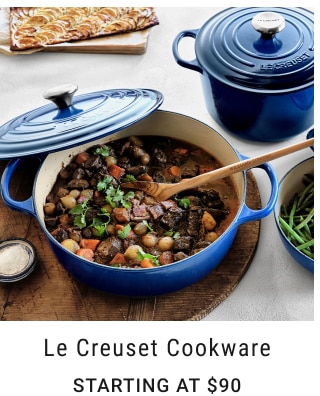 Le Creuset Cookware Starting at $90