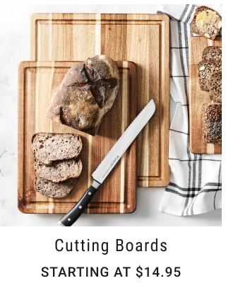 Cutting Boards Starting at $14.95