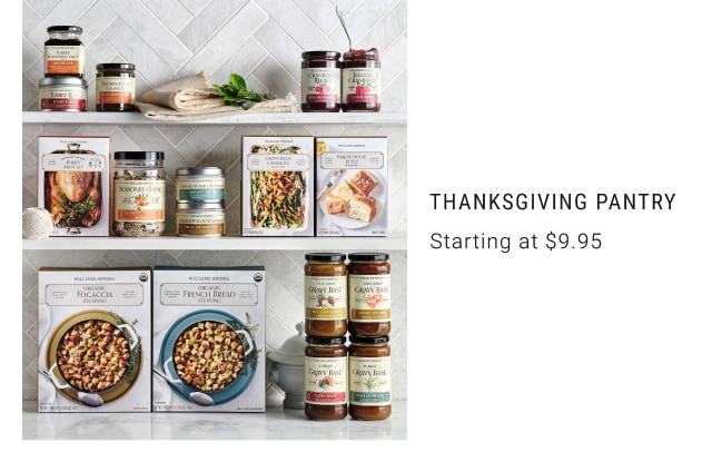 Thanksgiving Pantry - Starting at $9.95