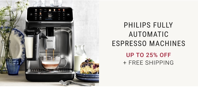 Philips Fully Automatic Espresso Machines - Up To 25% Off + Free Shipping