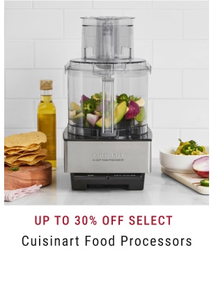 Up To 30% Off Select Cuisinart Food Processors