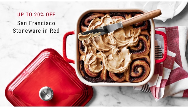 UP TO 20% OFF San Francisco Stoneware in Red