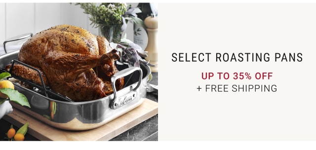 Select Roasting Pans Up to 35% Off + FREE SHIPPING