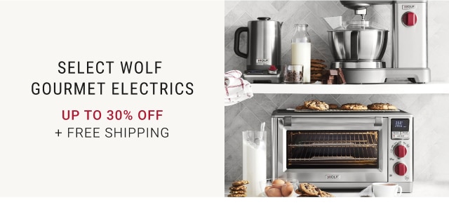 Select Wolf Gourmet Electrics - Up To 30% Off + Free Shipping