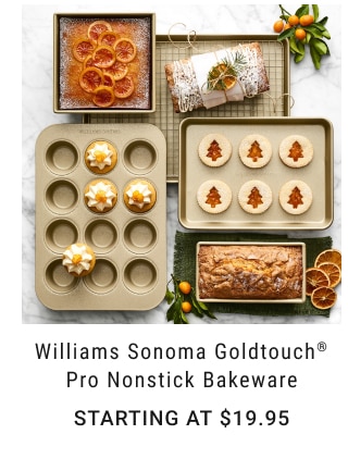 Williams Sonoma Goldtouch® Pro Nonstick Bakeware Starting at $19.95