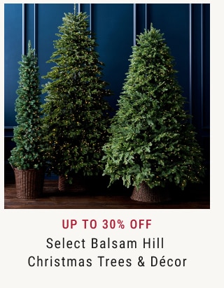 Up to 30% Off Select Balsam Hill Christmas Trees & Décor