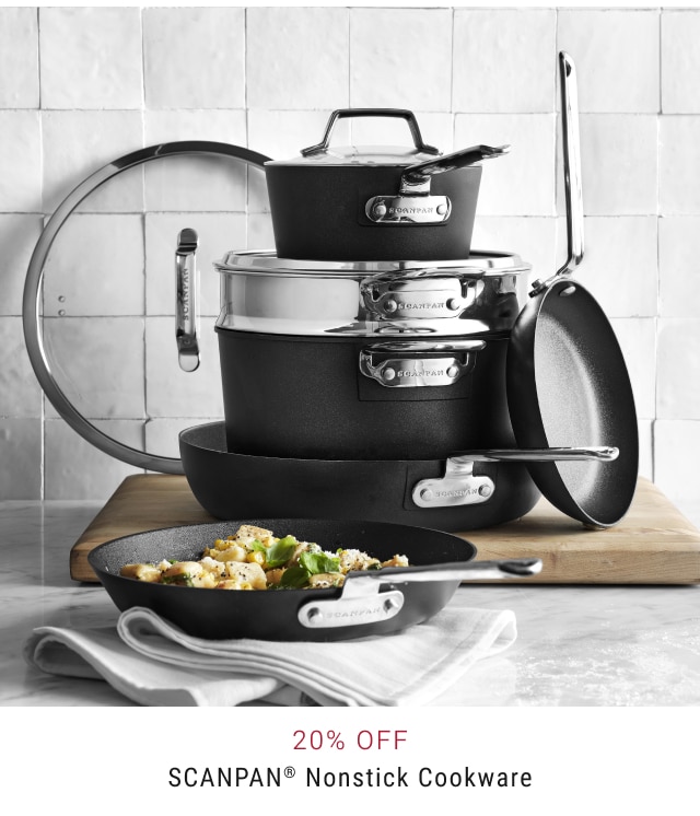 20% off SCANPAN® Nonstick Cookware