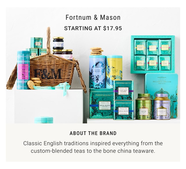 Fortnum & Mason - Starting at $17.95