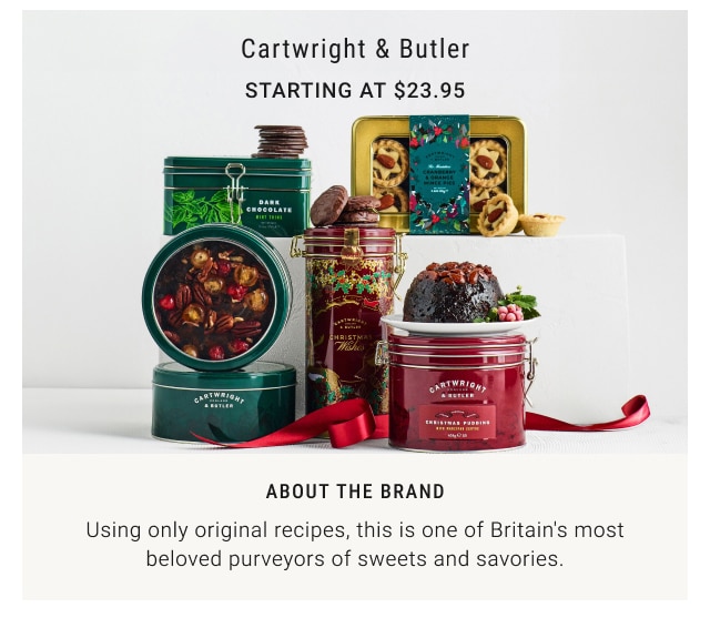 Cartwright & Butler - Starting at $23.95