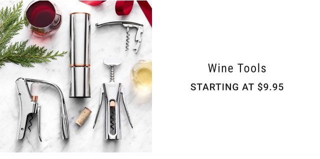 Wine Tools Starting at $9.95