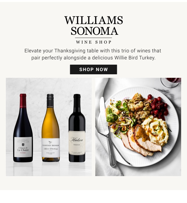 William Sonoma Wine Shop - shop now