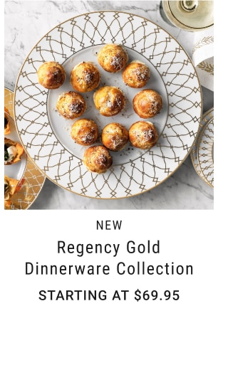 Regency Gold Dinnerware Collection - Starting at $69.95