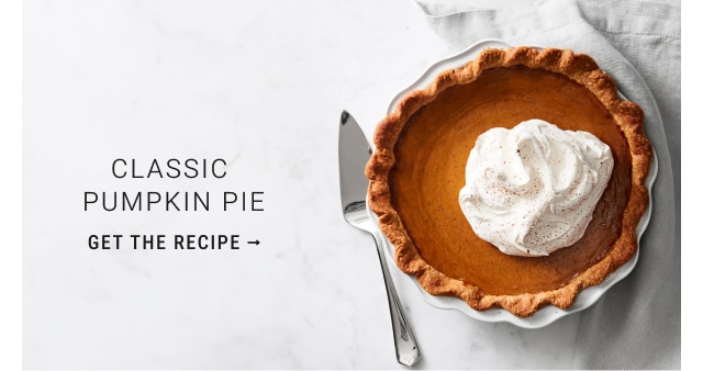 Classic Pumpkin Pie - Get The Recipe