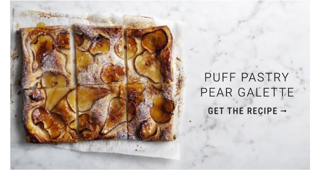 Puff Pastry Pear Galette - Get The Recipe