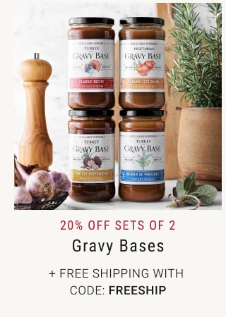 20% off Sets of 2 Gravy Bases + Free Shipping With Code: FREESHIP