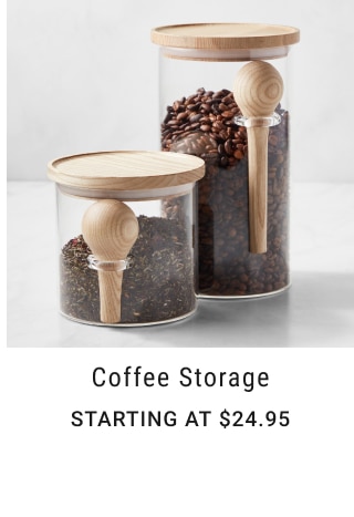 coffee storage - starting at $24.95