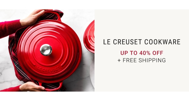 Le Creuset Cookware - Up To 40% Off + Free Shipping