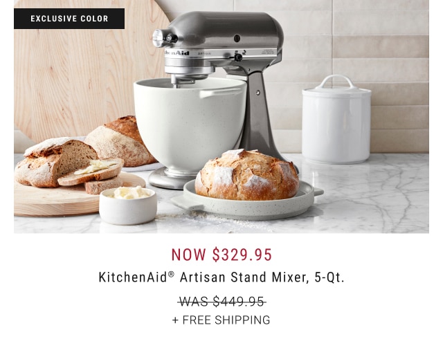 KitchenAid® Artisan Stand Mixer, 5-Qt. - Now $329.95 + Free Shipping