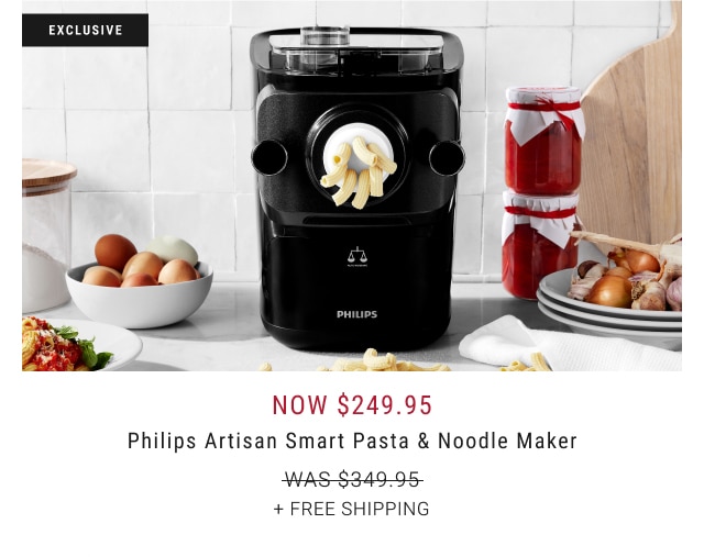 Philips Artisan Smart Pasta & Noodle Maker - Now $249.95 + Free Shipping