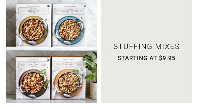 stuffing mixes - starting at $9.95