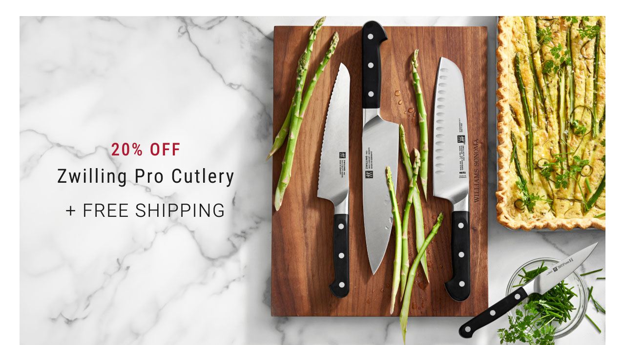 20% OFF Zwilling Pro Cutlery + Free Shipping