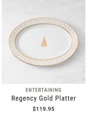 Regency Gold Platter - $119.95