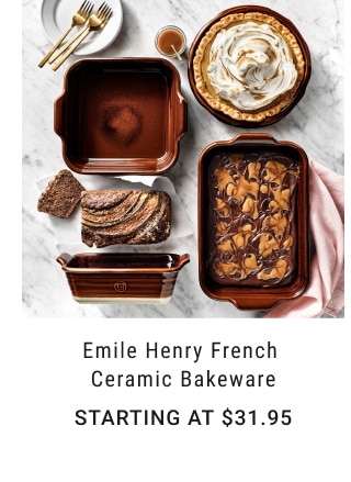 Emile Henry French Ceramic Bakeware - Starting at $31.95