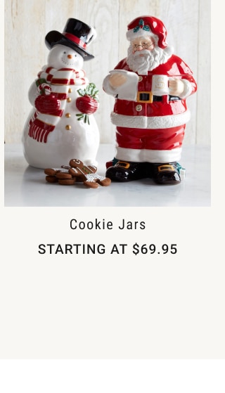 Cookie Jars - Starting at $69.95