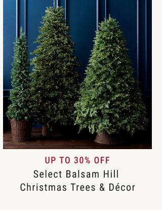 Up to 30% Off Select Balsam Hill Christmas Trees & Décor