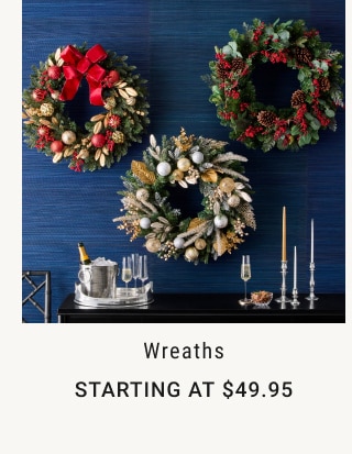 Wreaths - Starting at $49.95