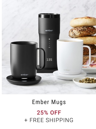 Ember Mugs - 25% Off + Free Shipping