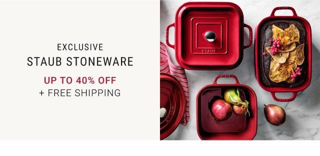 Staub Stoneware - Up To 40% Off + Free Shipping