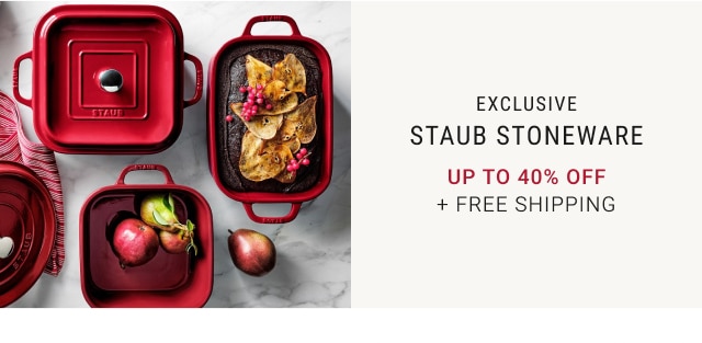 Staub Stoneware - Up To 40% Off + Free Shipping