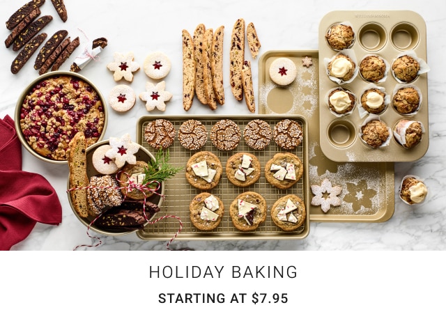 Holiday Baking - Starting at $7.95