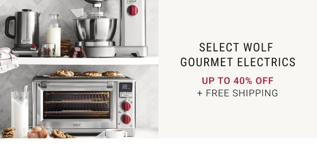 Select Wolf Gourmet Electrics - Up To 40% Off + Free Shipping