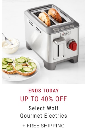 Up To 40% Off Select Wolf Gourmet Electrics + Free Shipping