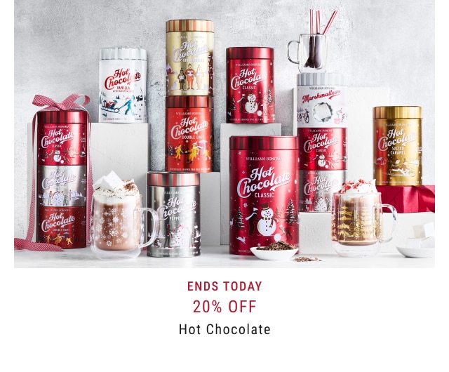 20% Off Hot Chocolate