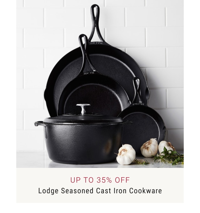 Up To 35% Off Lodge Cookware