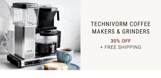 Technivorm Coffee Makers & Grinders 30% Off + Free Shipping