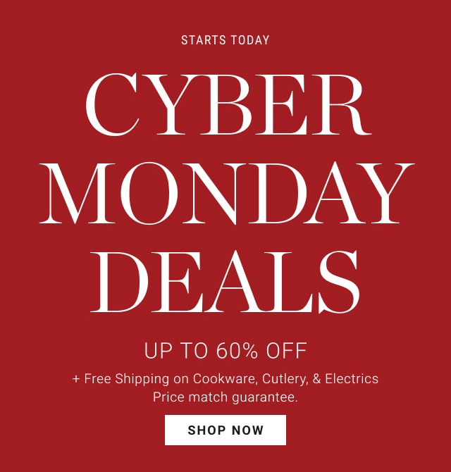 Cyber Monday Deals - UP TO 60% OFF - shop now